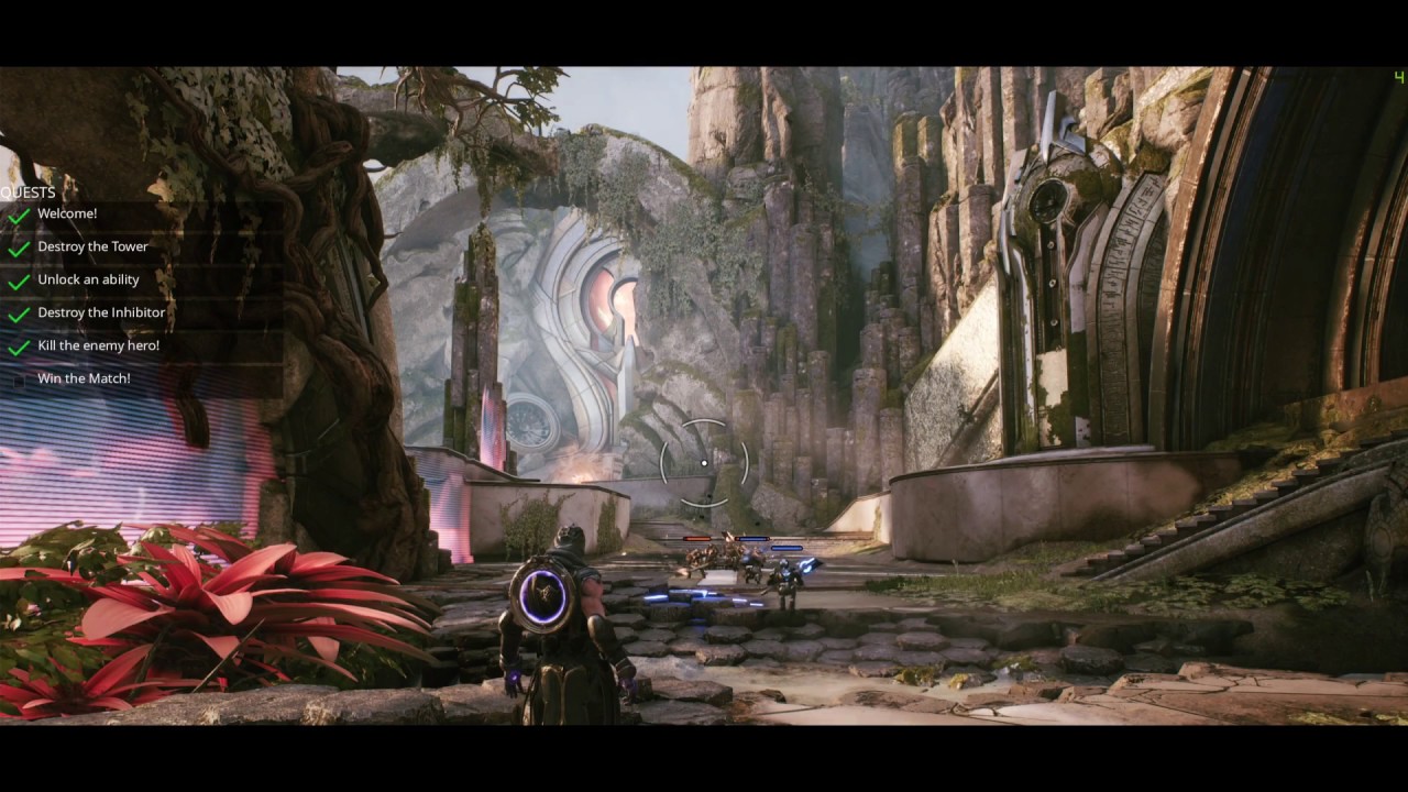 Paragon - Low vs ultra settings