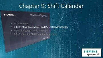 WinCC Unified V17 #34: Create Time Model and Plant Object Calendar #WinCCGURU