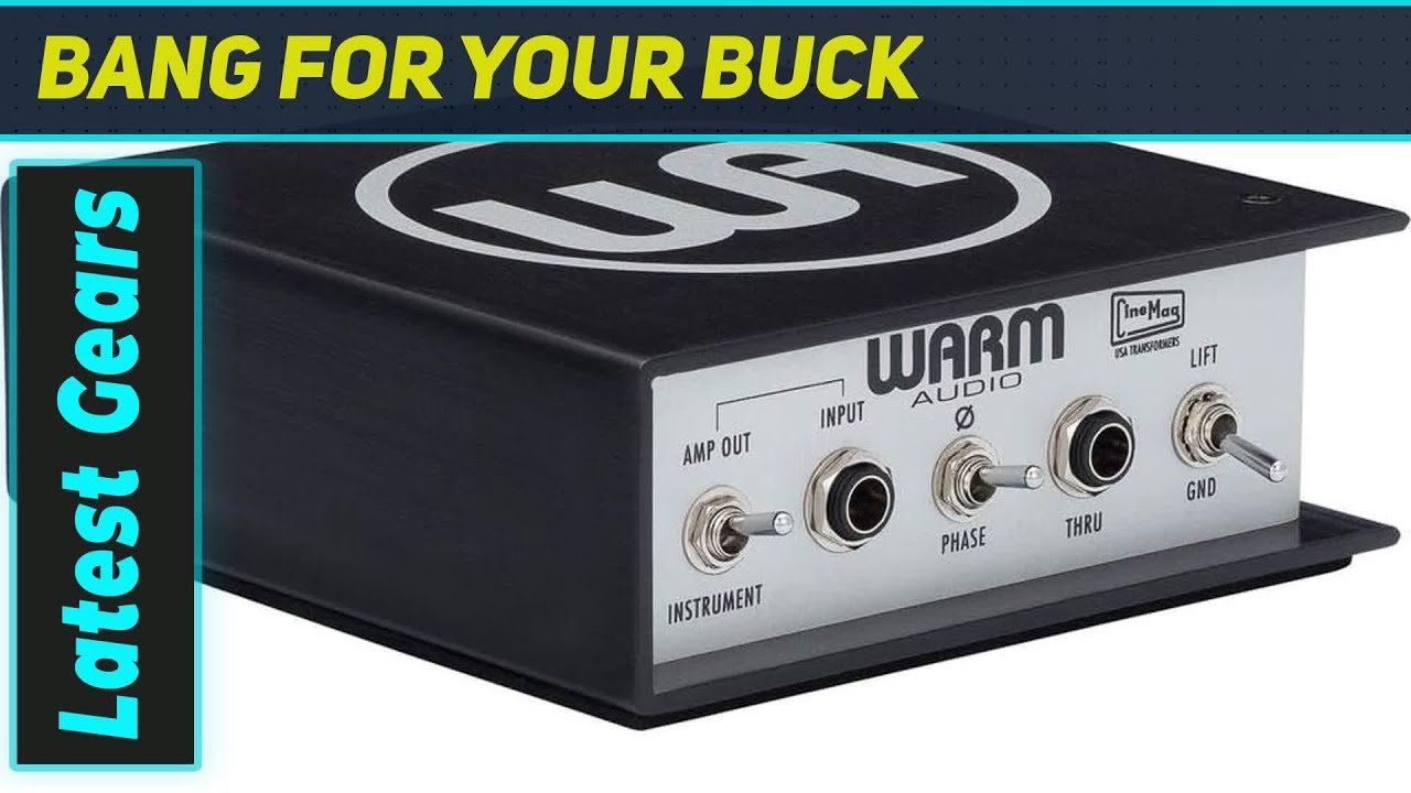Warm Audio Direct Box: ЛУЧШИЙ активный DI для безупречного звучания инструментов!