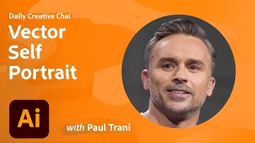 Illustrator Daily Creative Challenge - Vector Self Portrait | Adobe Creative Cloud