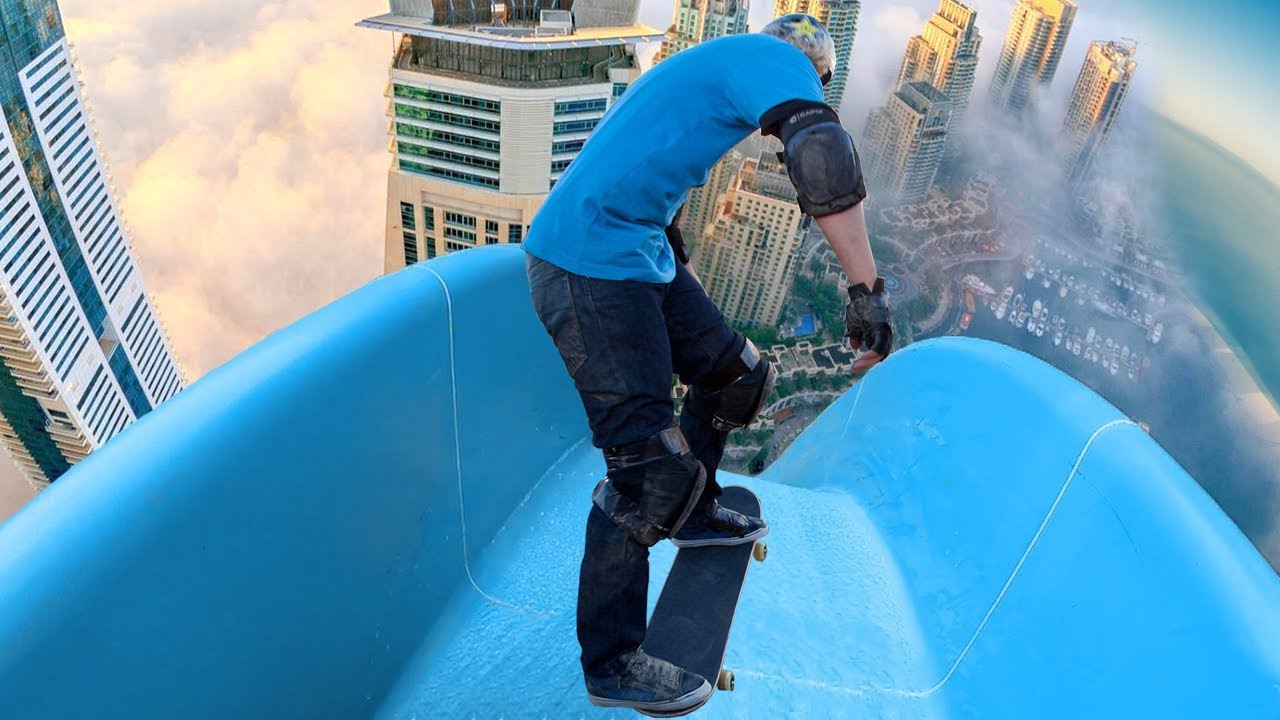 These skateboarding tricks look absolutely unhinged!