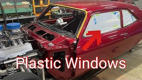 New Lexan Windows in the Race Car