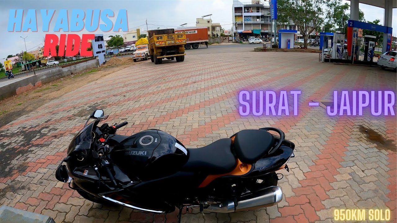 First Hayabusa 2022 Ride - Surat To Jaipur | 950 Km Ride |