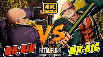Mr Big Vs Mr Big - FATAL FURY COTW Match 4K
