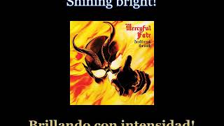 Mercyful Fate - Welcome Princess Of Hell - 07 - Lyrics / Subtitulos en español (Nwobhm) Traducida