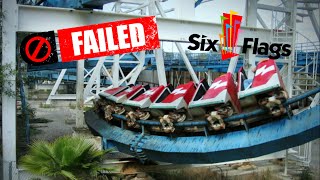 The FAILED Story of the SPACE DIVER! | Meet Six Flags’ Z-Force / Flashback!