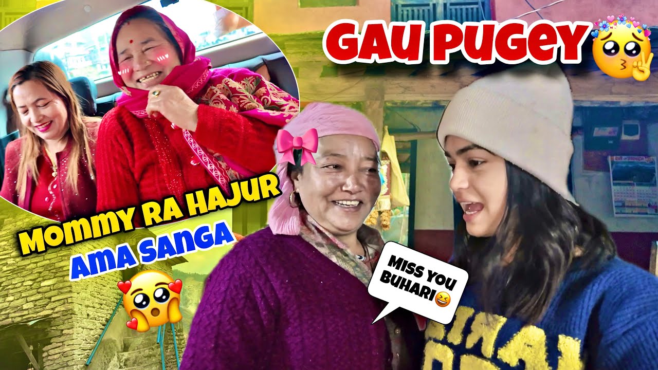 village trip with my mom and grandma 😍day 7 #Dailyvlog 