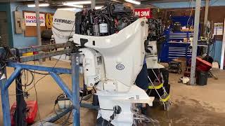 Used 2014 Evinride E-Tec 115hp 20” Shaft Outboard
