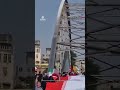 Iranians form human chains across bridges, at power plants | AJ #shorts