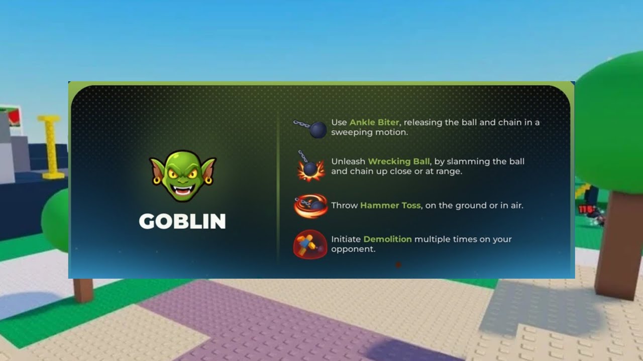 Playing As GOBLIN In Roblox Project Smash