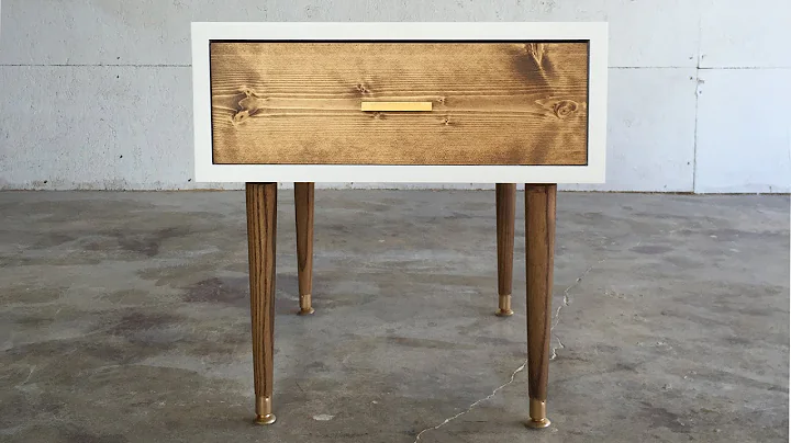 DIY MID CENTURY MODERN END TABLE | Modern Builds | EP. 29