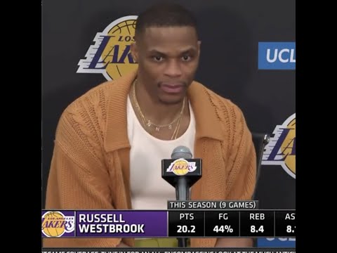 Russell Westbrook Wasn't Having This Reporter's Question After Loss To OKC Thunder 👀