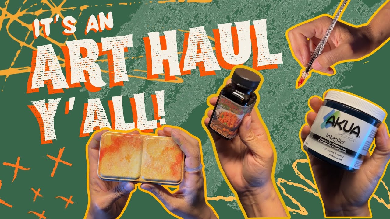 ✨ ART SUPPLY HAUL! ✨ Inks, pens and more!