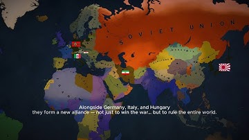 What If Iran Joined the Axis Powers? | Age of History 2 Timelapse