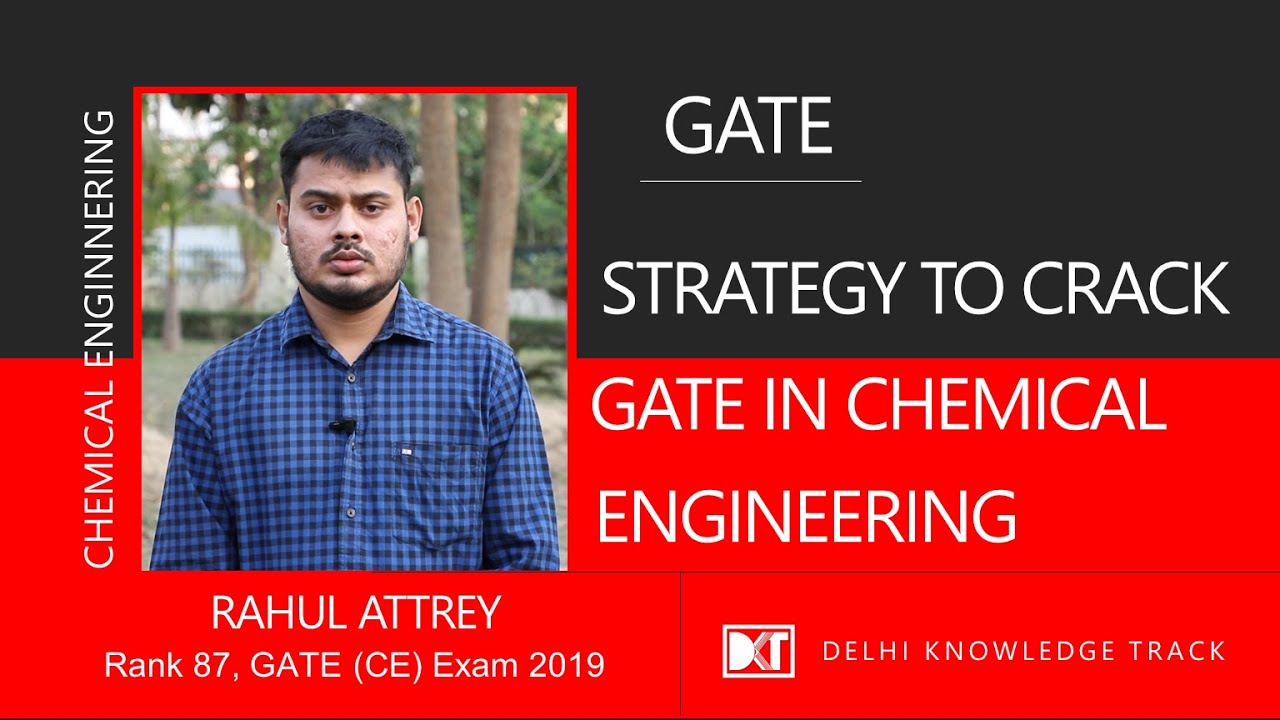 GATE Exam | How to crack GATE( Chemical Engineering) In First Attempt ...