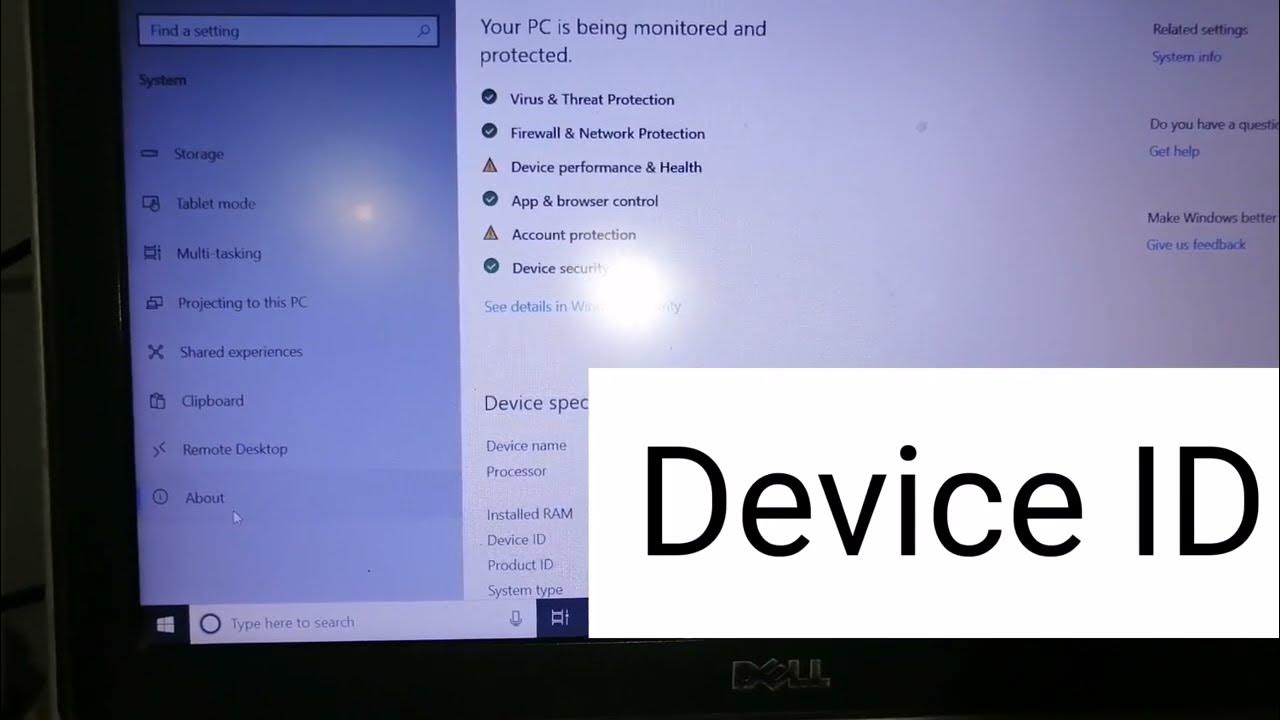 how-to-check-device-id-in-windows-10-how-to-find-device-id-in-laptop