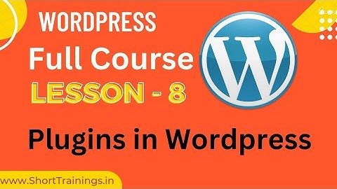 Plugins in Wordpress