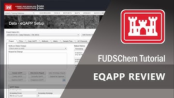 eQAPP Review Tutorial - FUDSChem