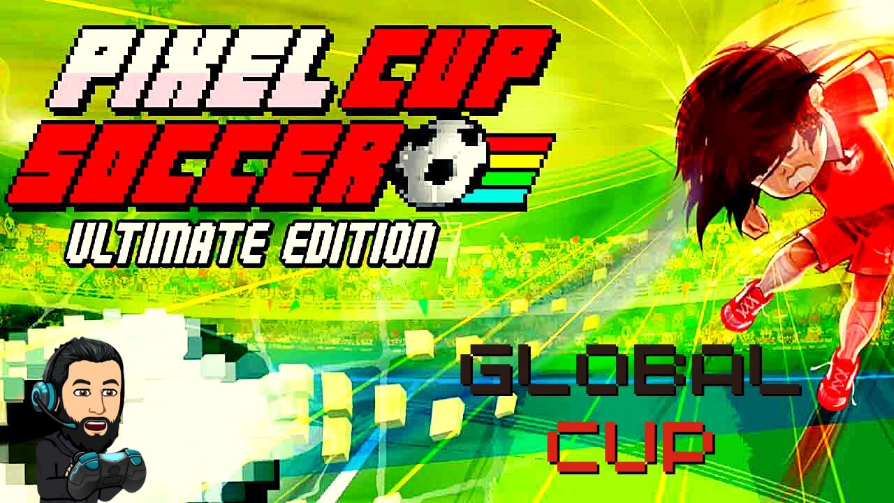 PIXEL CUP SOCCER - ULTIMATE EDITION Gameplay -  Global cup - Brazil [no commentary]