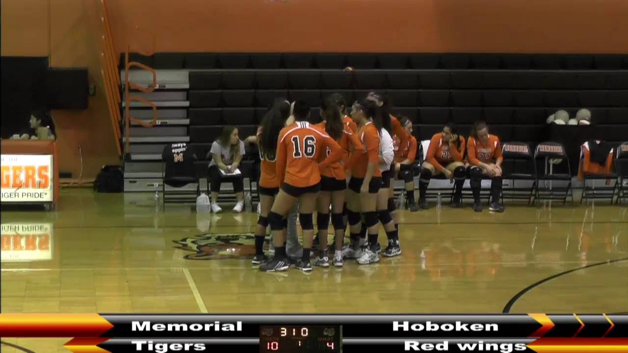 MHS Girls Volleyball vs Hoboken 101916 YouTube