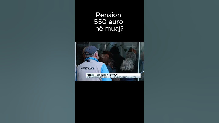 Pension 550 euro në muaj? - Studimi/ Shpenzimet fikse të pensionistëve arrijnë deri në 800 euro.