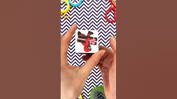 Making DIY Paper Craft Trick with Pink Soldier by Squid Game 🤯#squidgame #papercraft #trick #tricks