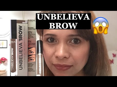 L’Oréal UNBELIEVA Brow Review 
