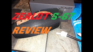 ZEALOT S-67 🦨 75w Bluetooth Speaker Review🤦🏼‍♂️  & Comparison With W-King X10.