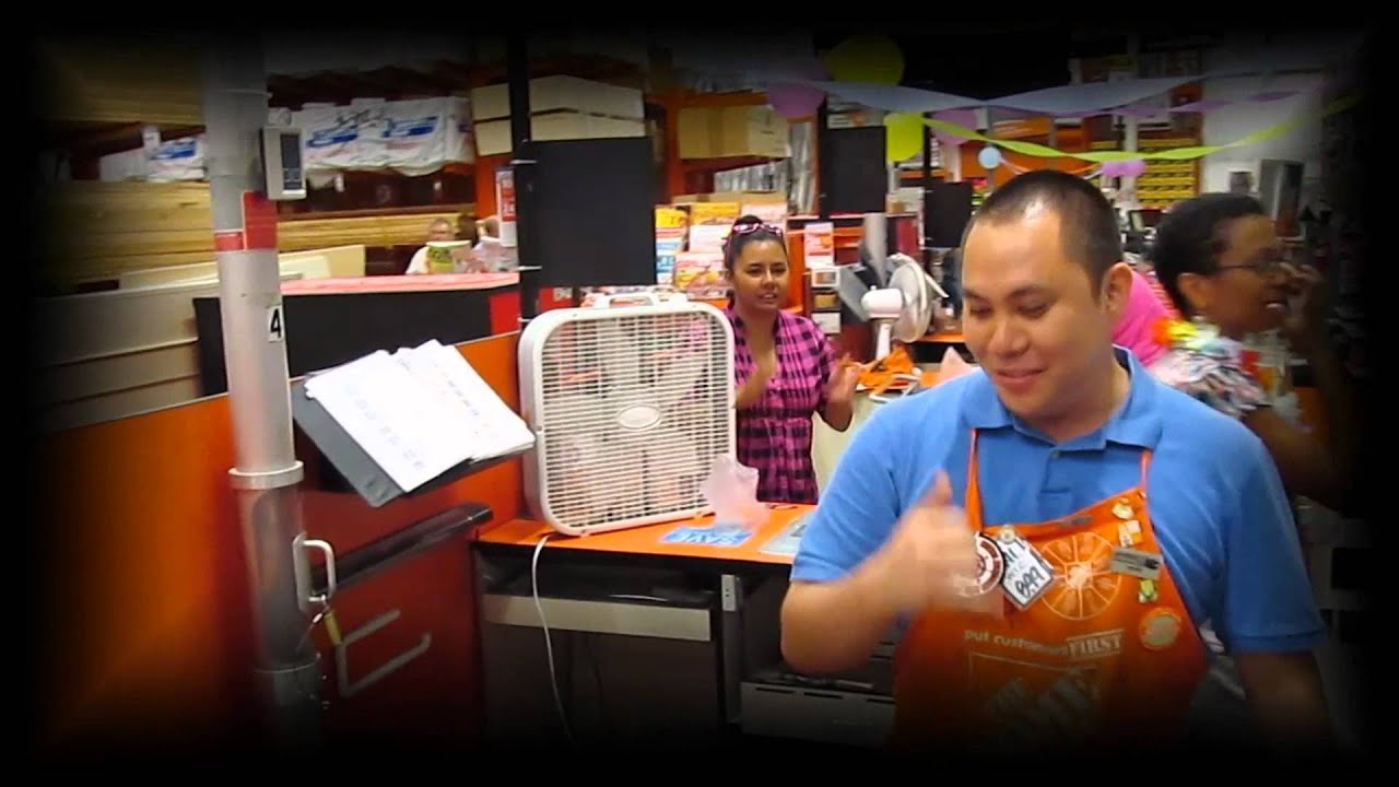 2012 cashier Olympics video Hilo Homedepot(Hi def 1080P) - YouTube