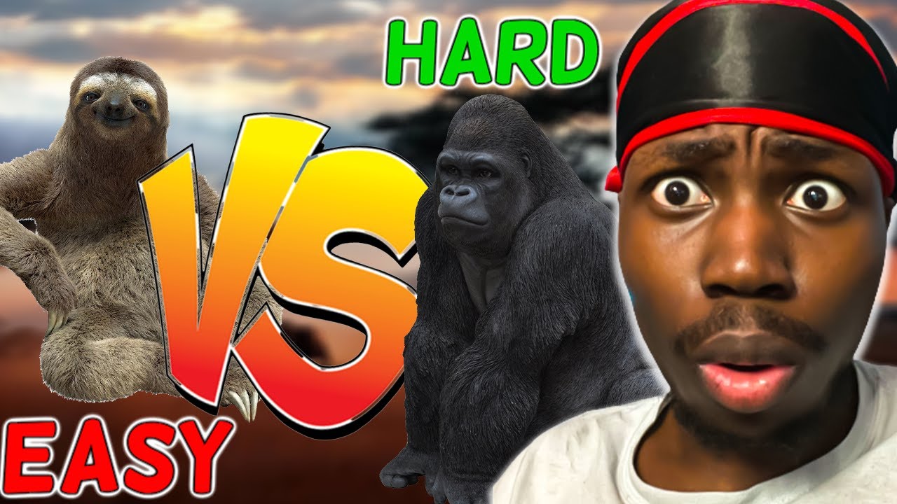 The EASIEST Vs The HARDEST Animal To 1V1 YouTube