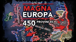 [HoI4] AI Only Timelapse  Magna Europa w/ No Buff AIs