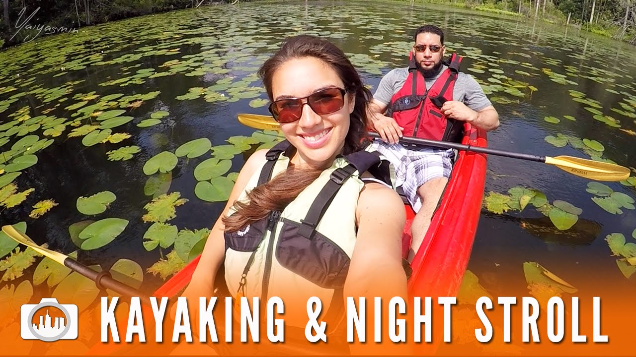 KAYAKING & NIGHT STROLL Lincoln Woods & Providence [GoPro Vlog] YouTube