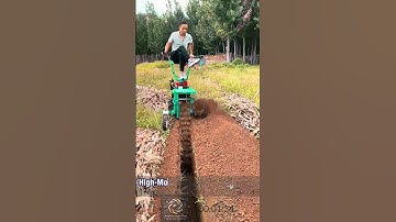 Mini Trencher Technology: High-Mobility & Super Fast Trench Digging Machine!