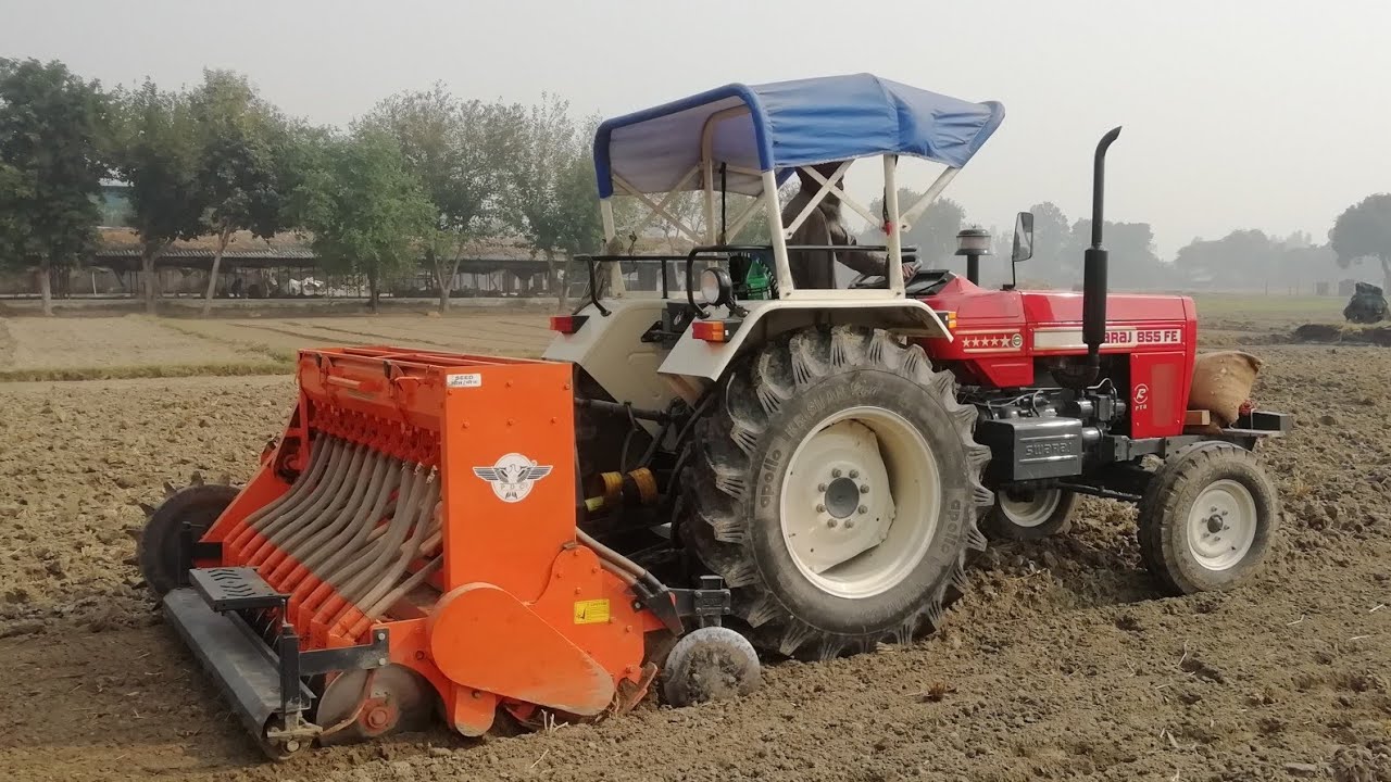 सुपर सीडर से गेहूँ की बुआई कैसे की जाती है || How To Sow Wheat With Super Seeder || Super Seedar ||
