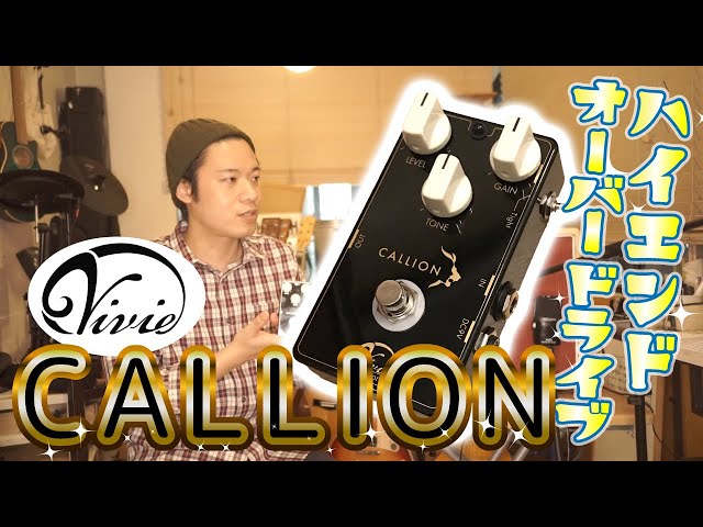 ギターレッスン【Vivie CALLIONのご紹介】プロギタリスト用ハイエンド