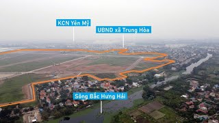 KCN Yên Mỹ 2 mở rộng gần 2.700 tỷ đồng đang xây dựng