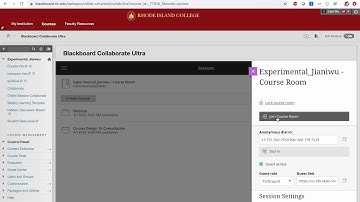 How to join an online classroom in Blackboard Collaborate (for both instructor and students)