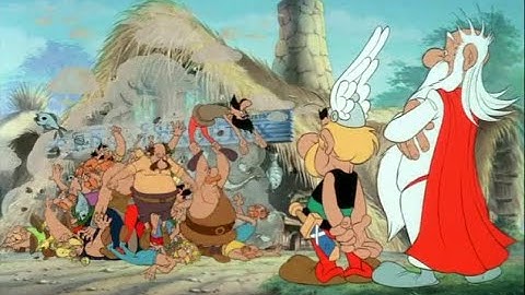 asterix in britain theme the look out is out