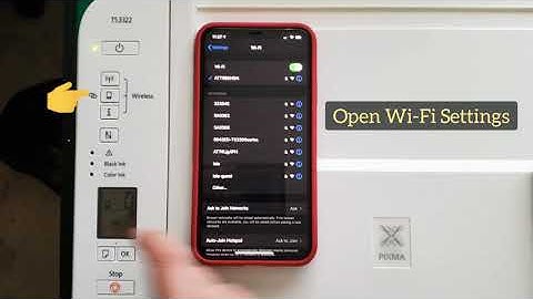 [EASY WAY] (Iphone & Android) Canon Pixma TS3322 Wi-Fi Set Up