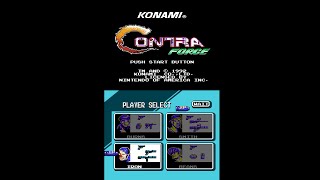Contra Force (Iron/Bazooka Only) (No Death) (Lag Fix/No Slowdown)