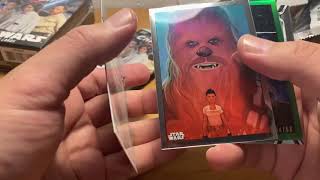 ASMR Whisper and Gum Chewing: 2019 Topps Chrome Star Wars screenshot 5