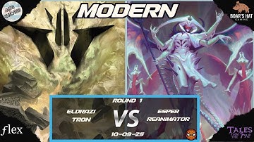 Eldrazi Tron VS Esper Reanimator    [MTG Modern Round 1]