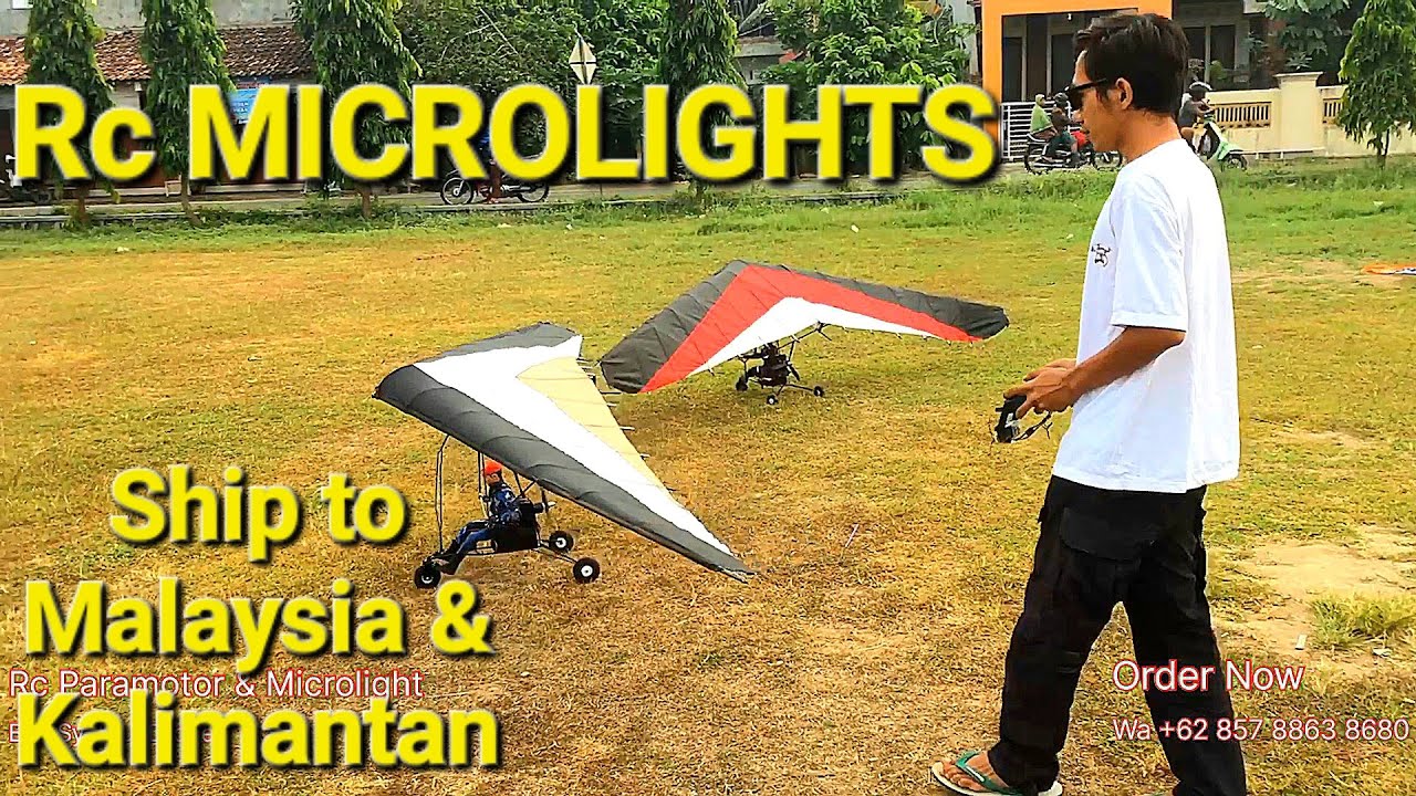 Rc Microlight 2 unit Malaysia & Kalimantan