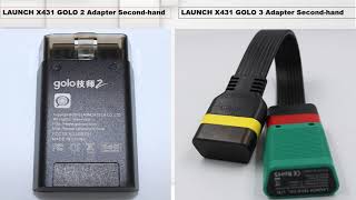 LUANCH X431 golo1/golo2/golo3, DBScar 1/DBScar2/DBScar5, Thinkdiag,Varta OBD2 ADAPTERS