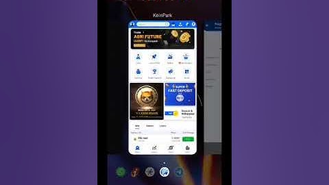 STEP 2    HOW TO DEPOSIT IN KOINPARK EXCHANGE