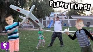 high flying skywrider airplanes family toys review play hobbykidstv