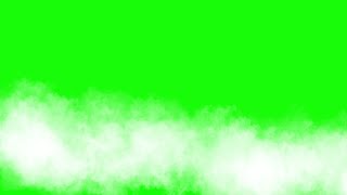 Rising Smoke Effects Green Screen Background Footage HD