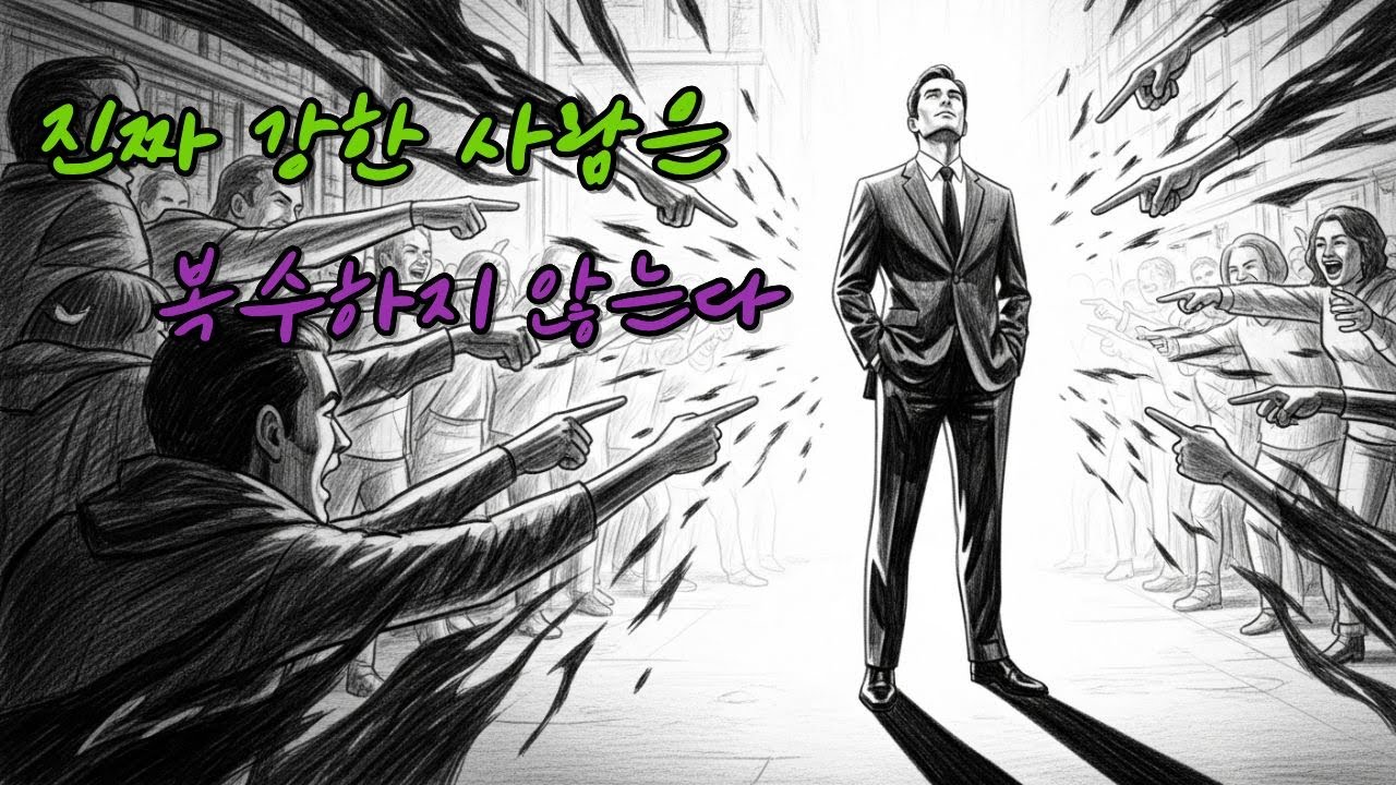 왜 진짜 기 센 사람들은 복수하려 애쓰지 않을까?