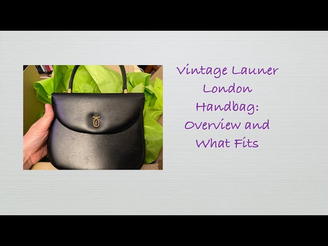 Vintage Launer London Shoulder Bag – KMK Luxury Consignment