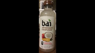 Bai Antioxidant Cocofusion Madagascar Coconut Mango Flavored Beverage Review
